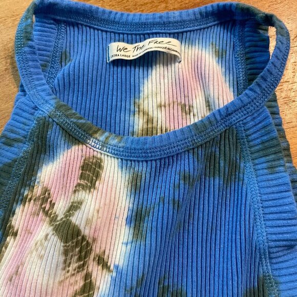 We the Free Tank Top Blue XL - Picture 4 of 9